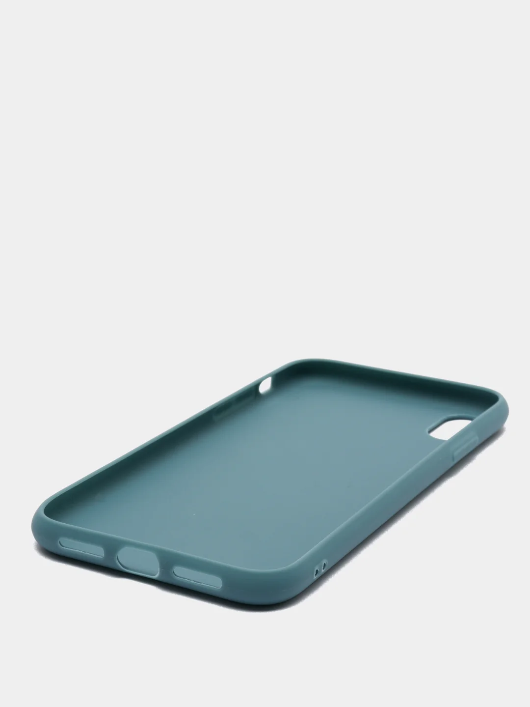 Синий меланж чехол для iPhone 5s, 6, 7, 8 Plus, SE 20, X, XS, XR, 11 Pro Max, 12 Mini, 13, силиконовый