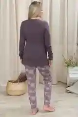 Комплект женский домашний: кардиган + брюки
