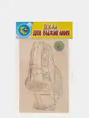 Медный доска для выжигания Тутси, дерево