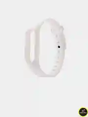 Белый силиконовый ремешок для Mi Band 2