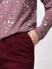 Багровый женская пижама