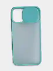 Бирюзовый чехол с защитой камеры для Iphone 12, 12pro, 12 pro max, 11 про макс