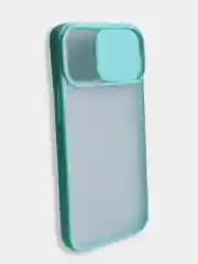 Бирюзовый чехол с защитой камеры для Iphone 12, 12pro, 12 pro max, 11 про макс