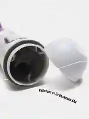 Желтый двойной вибратор кролик