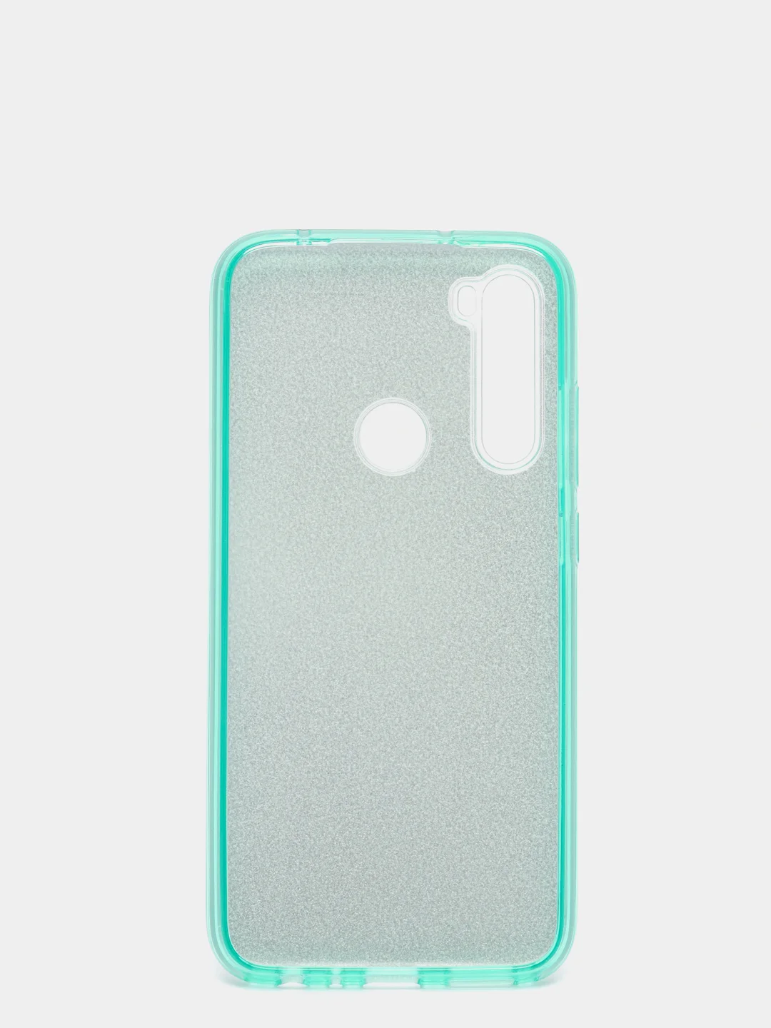 Бирюзовый чехол XIAOMI REDMI NOTE 8 блестящий