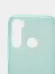 Бирюзовый чехол XIAOMI REDMI NOTE 8 блестящий