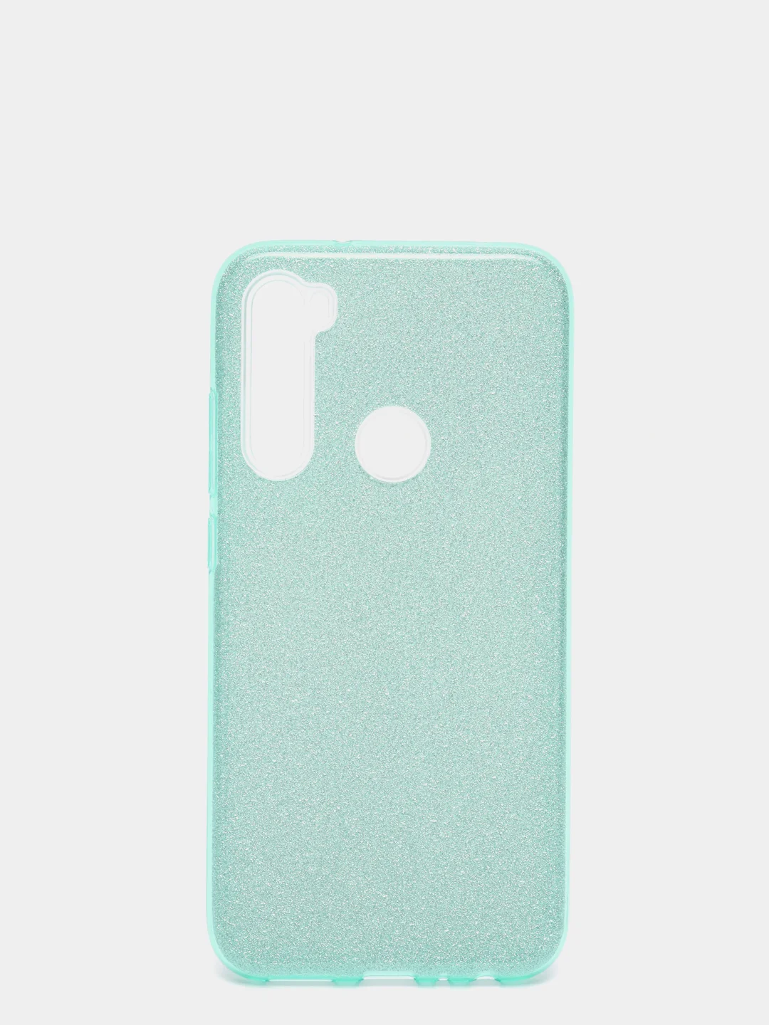 Бирюзовый чехол XIAOMI REDMI NOTE 8 блестящий