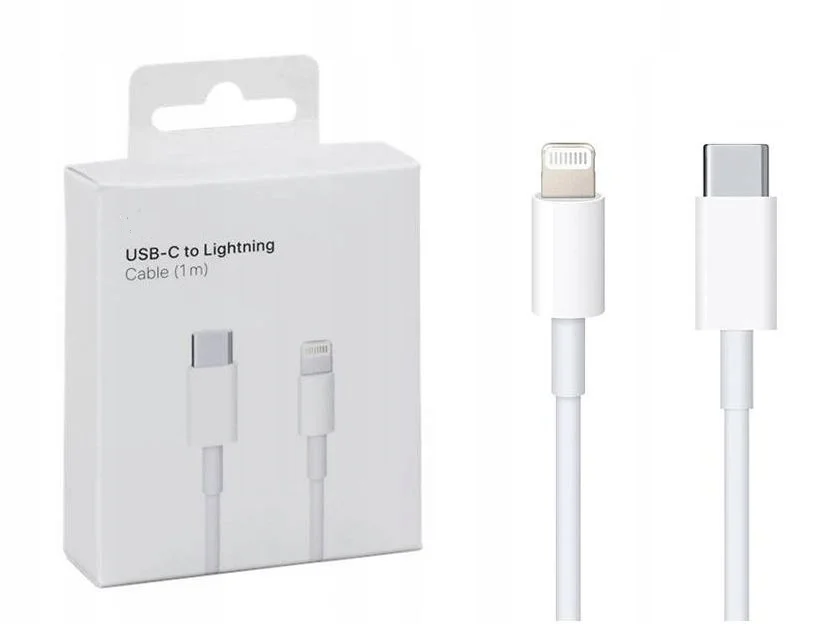 Зарядка для айфона / Кабель lightning для зарядки iPhone 5/6/7/8/X/iPad (1 метр)