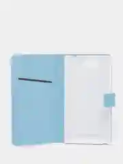 Голубой чехол книжка Sony C