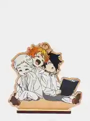 Деревянная 2д фигурка по аниме "Обещанный Неверленд / The Promised Neverland"