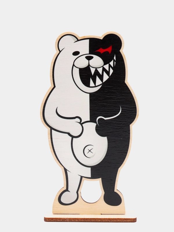 Деревянная 2д фигурка по аниме "Данганронпа / Danganronpa"