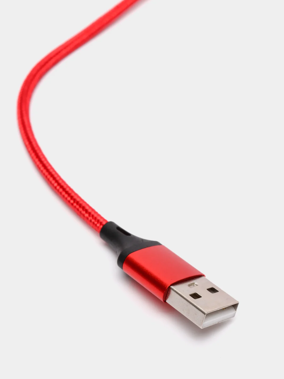 Красный кабель для зарядки/ кабель micro usb/ type-c/ lightning (8 pin) айфон