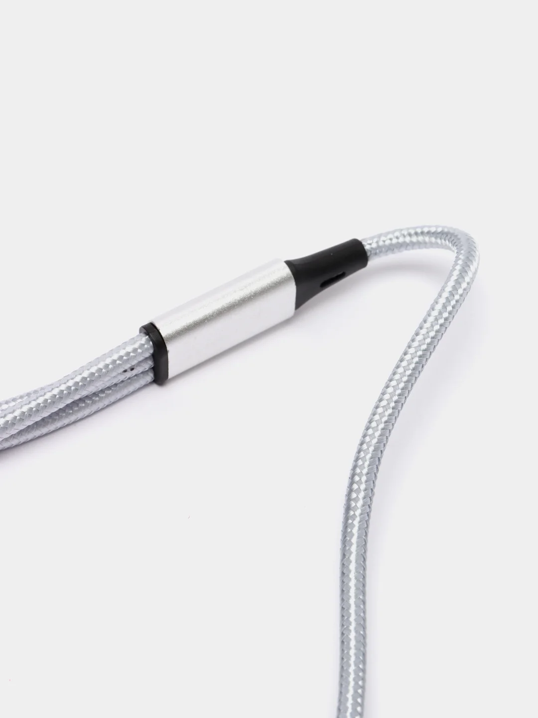 Серый кабель для зарядки/ кабель micro usb/ type-c/ lightning (8 pin) айфон