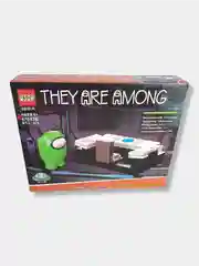 Алый конструктор Among Us (Амонг Ас), для детей