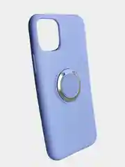 Лавандовый чехол накладка однотонный с кольцом и без для iphone 11 pro max xr xs xs max 7+ 8 plus 6s