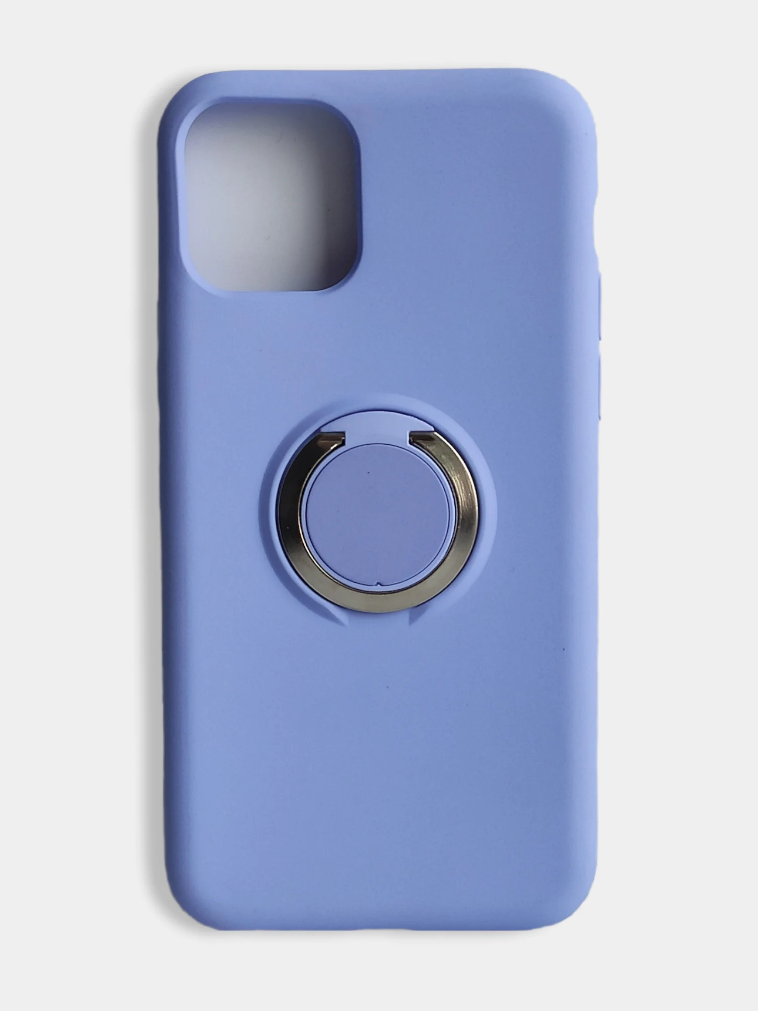 Лавандовый чехол накладка однотонный с кольцом и без для iphone 11 pro max xr xs xs max 7+ 8 plus 6s