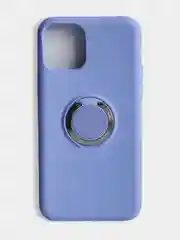 Лавандовый чехол накладка однотонный с кольцом и без для iphone 11 pro max xr xs xs max 7+ 8 plus 6s
