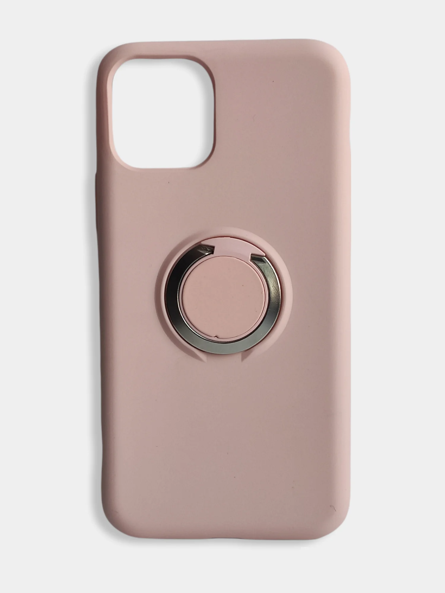Бежевый чехол накладка однотонный с кольцом и без для iphone 11 pro max xr xs xs max 7+ 8 plus 6s