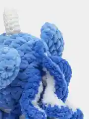 Синий плюшевый единорог