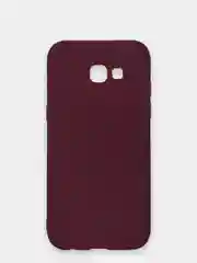 Багровый чехол Samsung Galaxy A5 2017 (A520), Самсунг Галакси А5 (А520) силиконовый цветной матовый