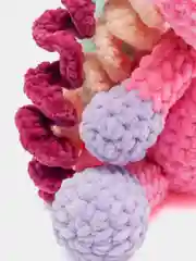 Розовый плюшевый единорог