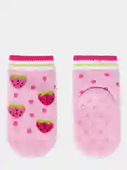 Розовый носки антискользящие махровые Conte-kids Sof-Tiki