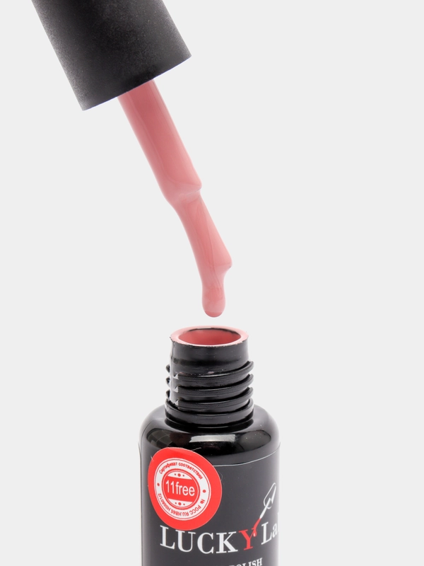 Гель лак для ногтей LuckyLak Fashion №019, 8g розовый френч лак для маникюра и педикюра