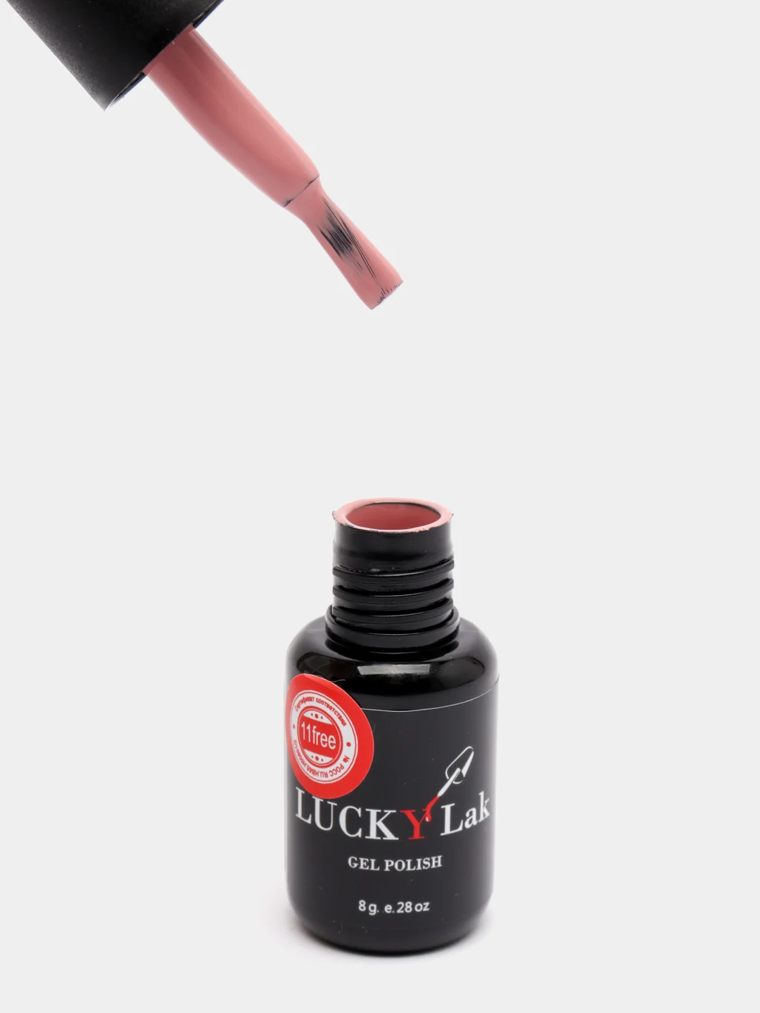 Гель лак для ногтей LuckyLak Fashion №019, 8g розовый френч лак для маникюра и педикюра