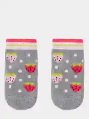Серый носки антискользящие махровые Conte-kids Sof-Tiki