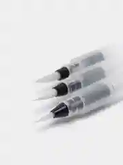 Набор кистей с резервуаром для воды, 3 штуки