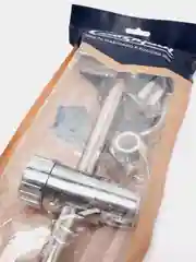 СоюзКран Стойка для душа 60см, мыльница, хром