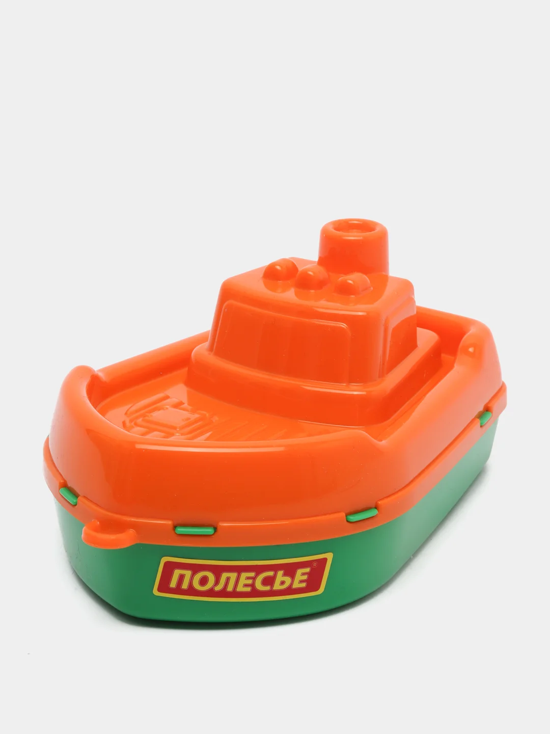 Лесной зеленый кораблик "Волна" от фабрики игрушек Полесье