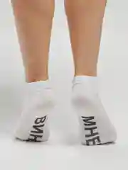 Белый женские носки Вина Мне!