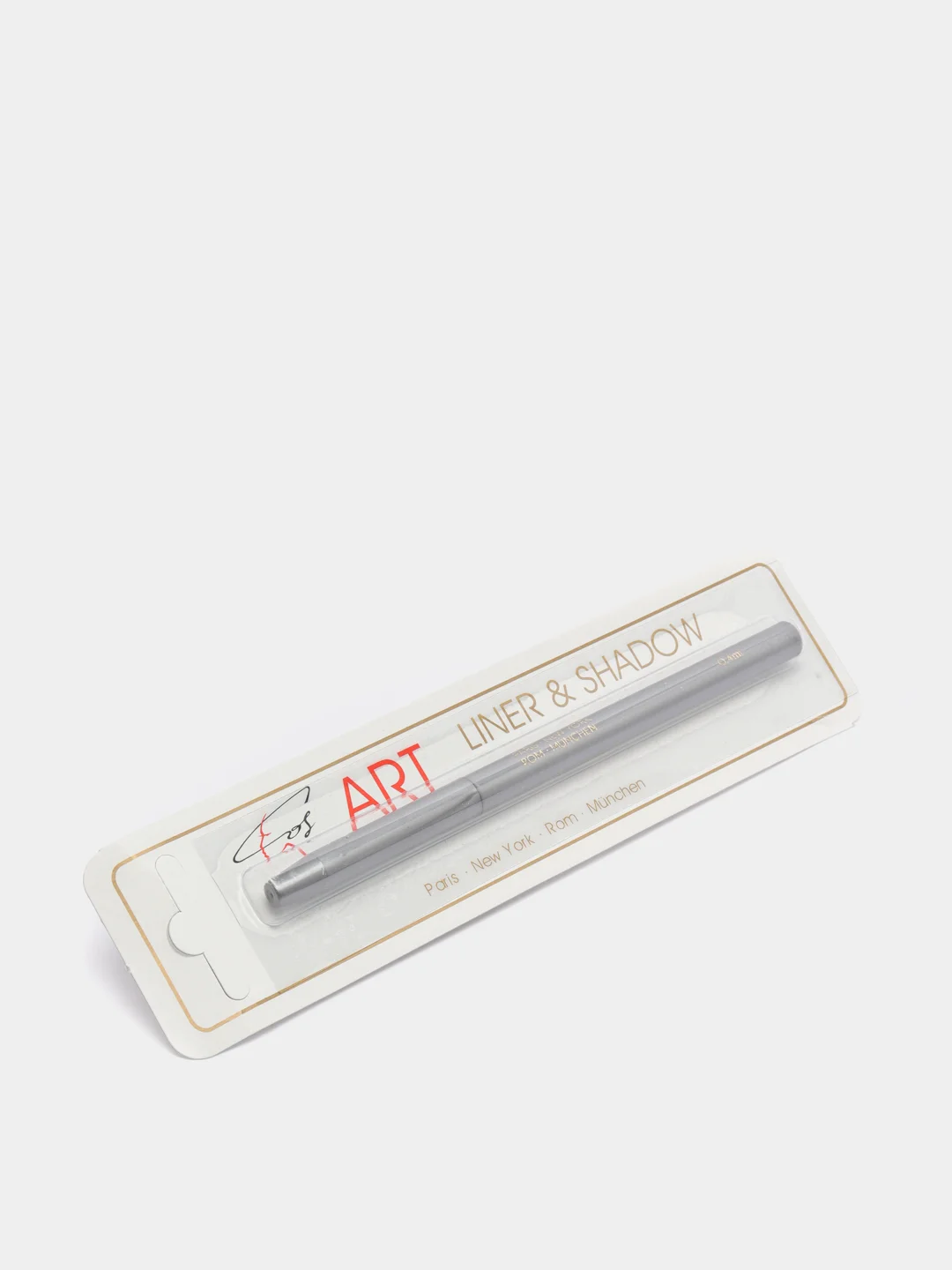 Серебряный контурный карандаш для глаз и губ ART