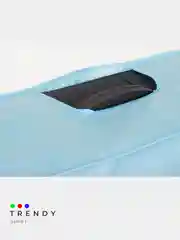 Чехол для чемодана 28" (большой), цвет голубой, 69 х 47 х 28 см