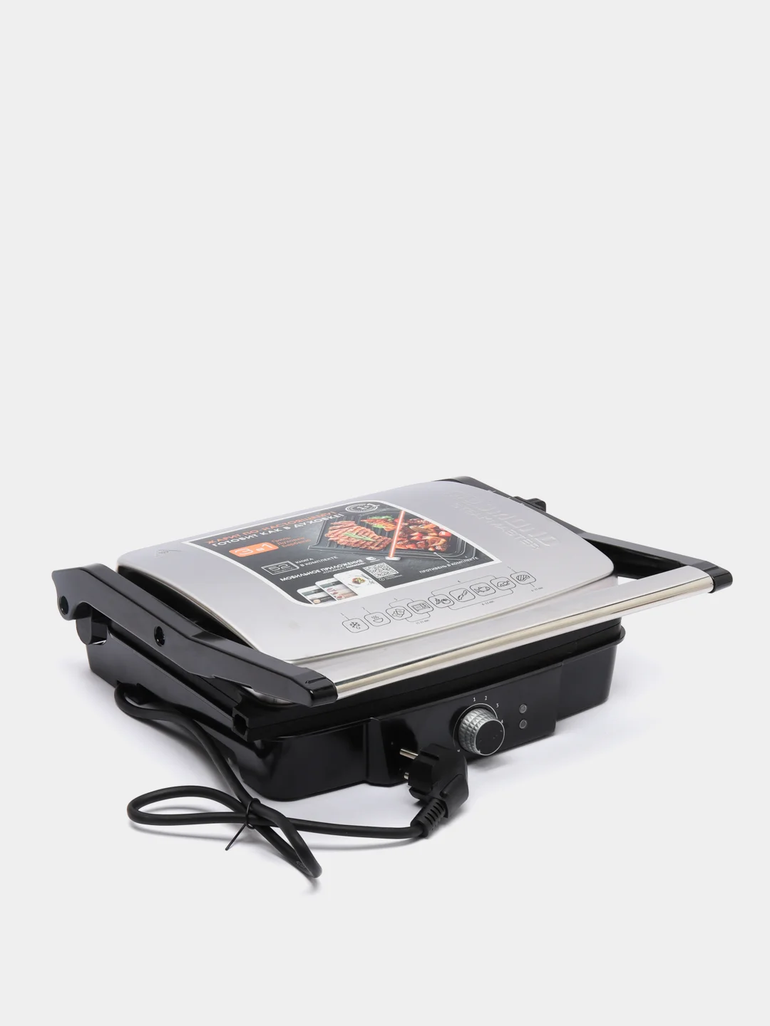 Гриль-духовка REDMOND SteakMaster RGM-M808P, черный, сталь купить по ...