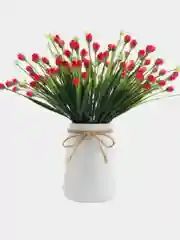 Вишнёвый искусственные цветы "Розочки"