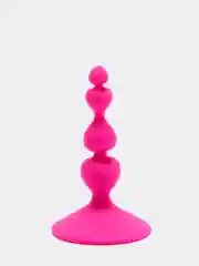Анальный стимулятор COSMO, ярко-розовый, 8 см