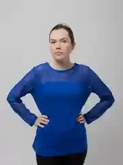 Синий джемпер женский