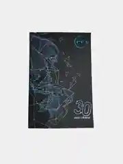 Темно-синий ежедневник недатированный блокнот, А5, 180 л