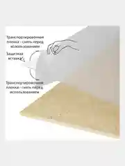 Серебряный рамка 40х60см для постеров, фото, картин, вышивки - багет серебро