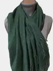 Зеленый палантины женские/шарф платок жен/осень/зима/подарок маме/Blend Cashmere/головн/маме