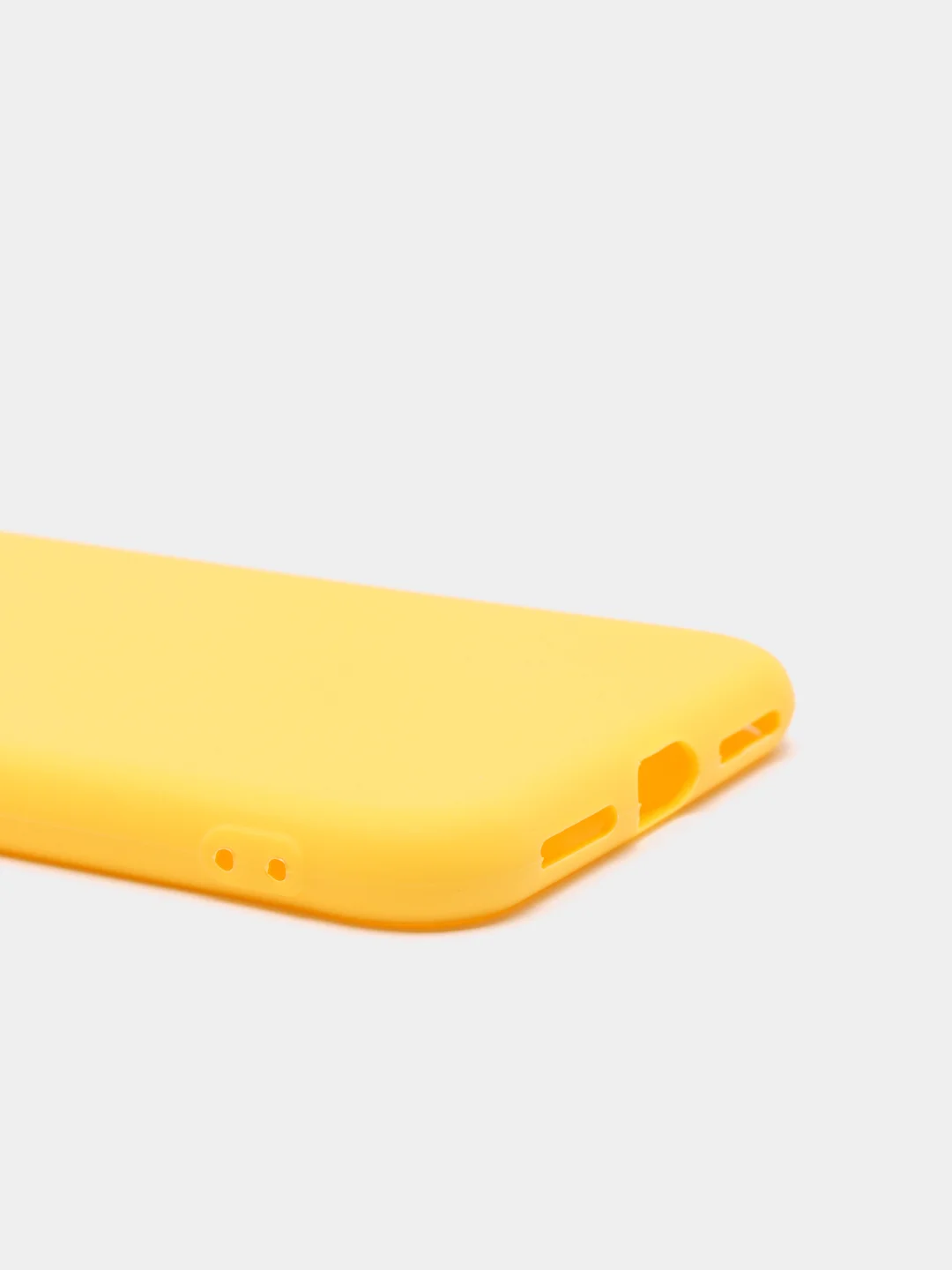 Желтый чехол для iPhone 5s, 6, 7, 8 Plus, SE 20, X, XS, XR, 11 Pro Max, 12 Mini, 13, силиконовый