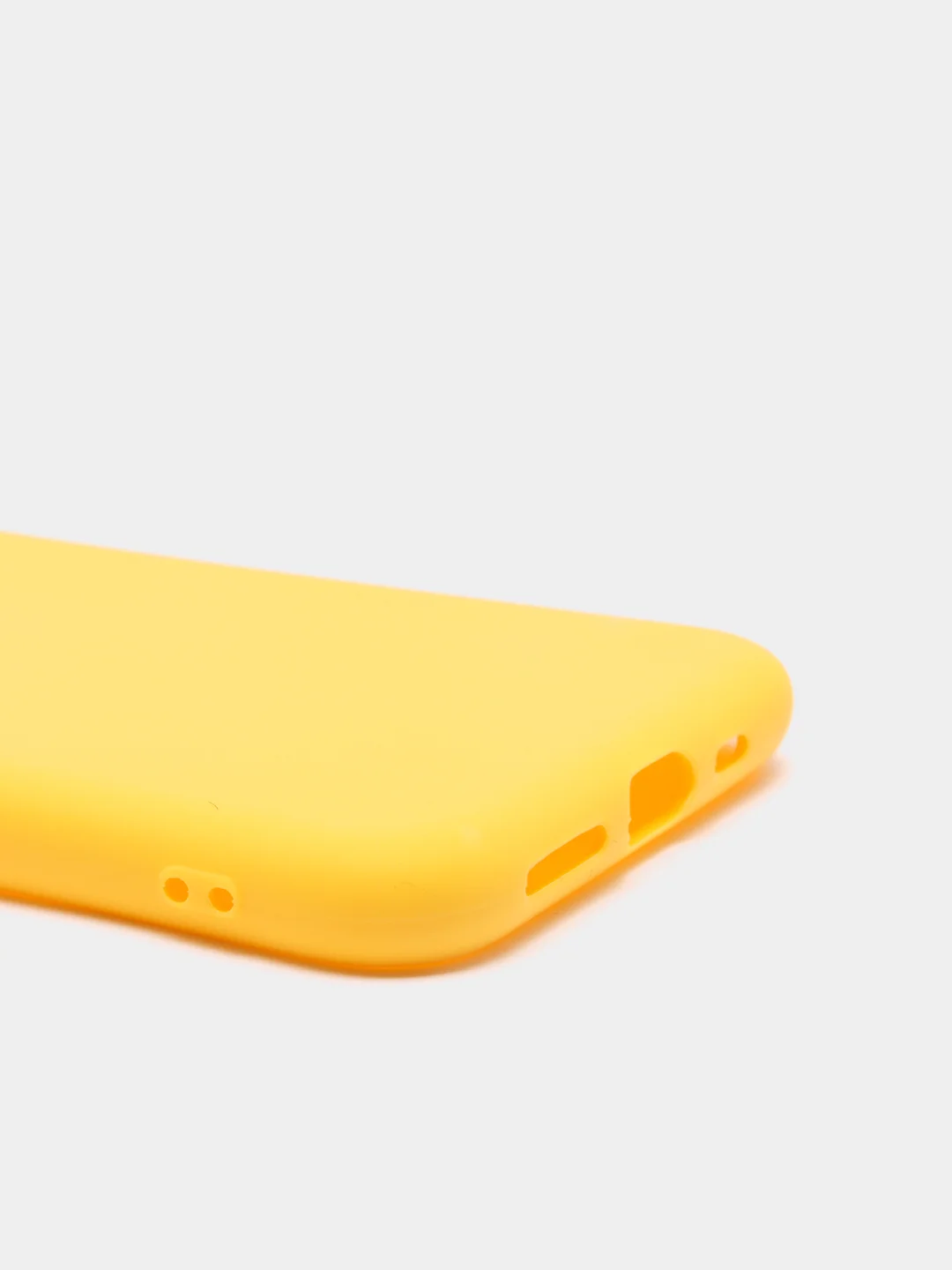 Желтый чехол для iPhone 5s, 6, 7, 8 Plus, SE 20, X, XS, XR, 11 Pro Max, 12 Mini, 13, силиконовый