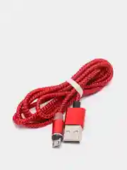 Белый магнитный кабель microUSB, type-C, Lightning