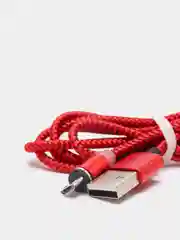 Белый магнитный кабель microUSB, type-C, Lightning