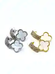 Серьги Клевер