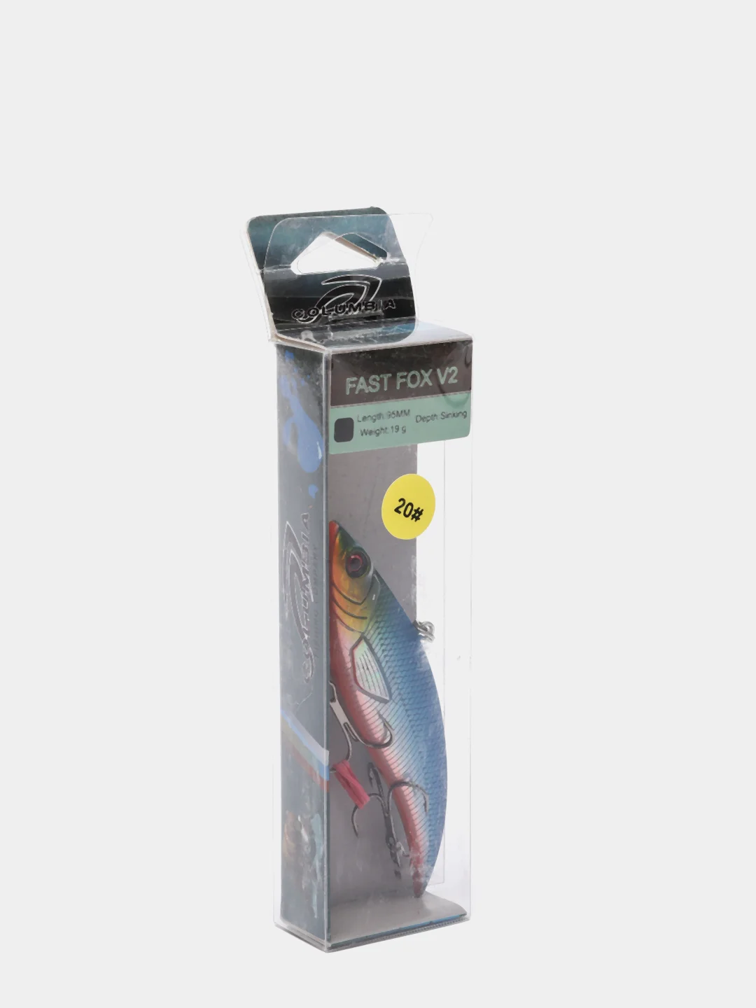 Ратлин Columbia Fast Fox 95mm 19gr Цвет 20