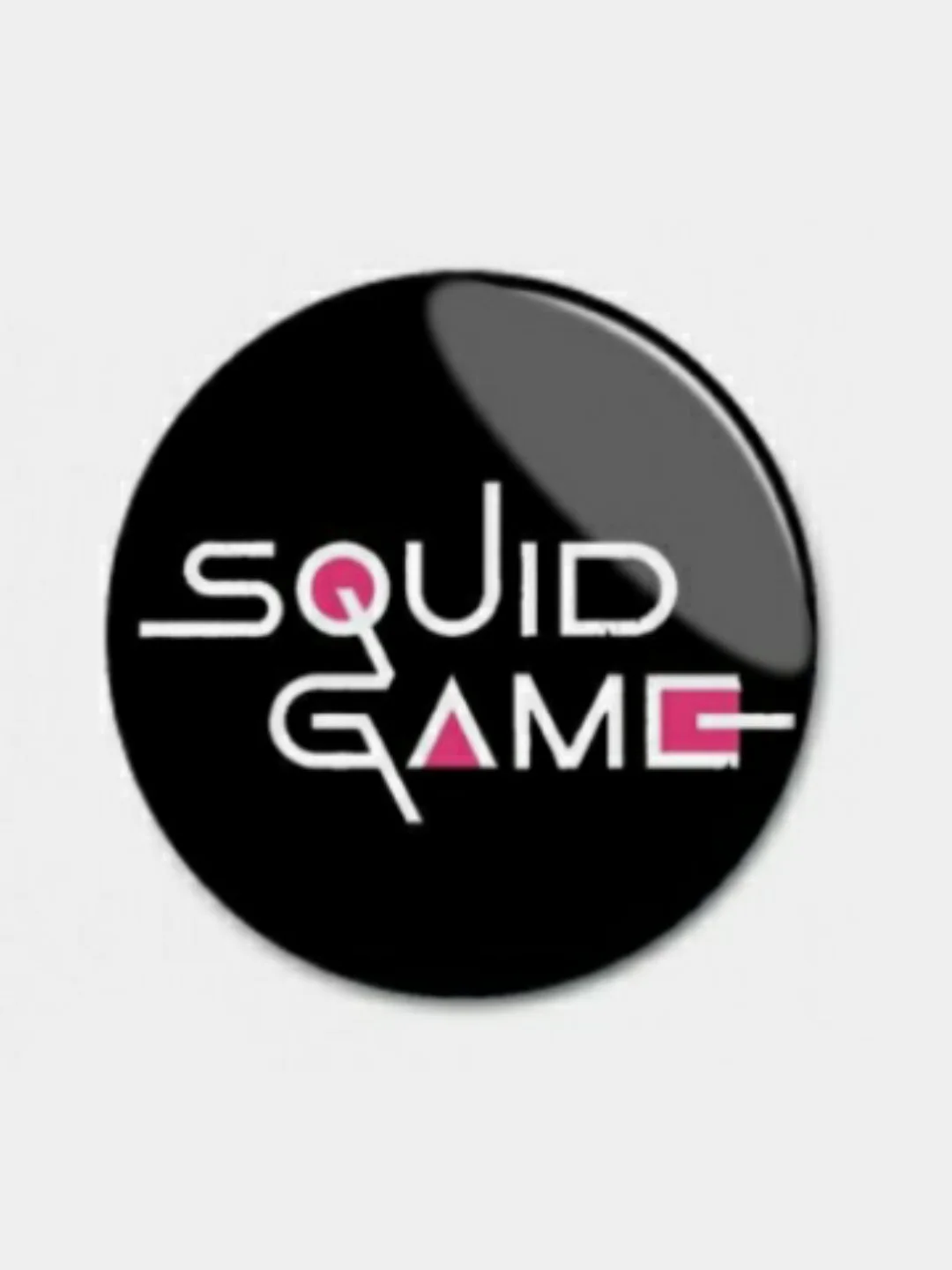 Зеленый значки "Игра в кальмара" (Squid Game)