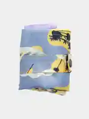 Сумка-шоппер "Леденцы на веточке - мята" с паттерном Студии Артемия Лебедева